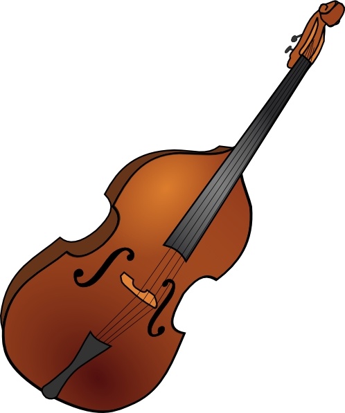 498x597 Double Bass Clip Art Free Vector In Open Office Drawing - Double Bass Drawing