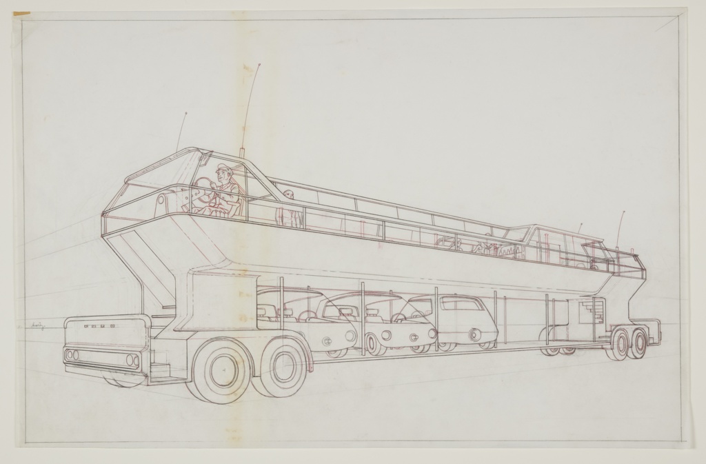 1024x673 Drawing, Design For Double Decker Bus, Hub Cities System Objects - Double Decker Bus Drawing