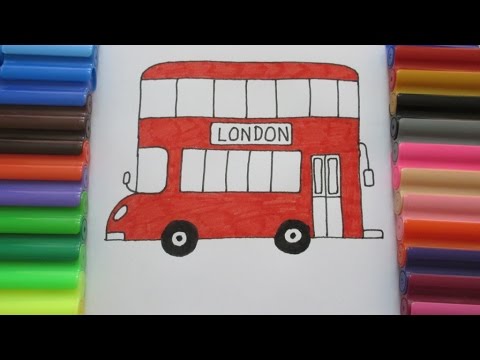 480x360 How To Draw A London Bus - Double Decker Bus Drawing