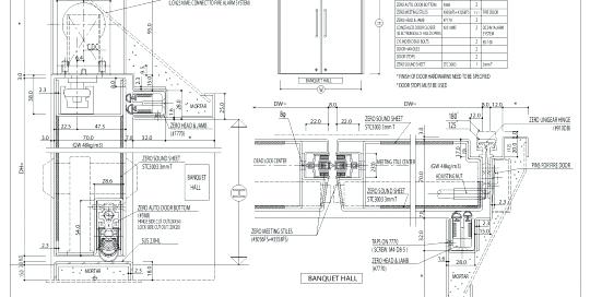 540x272 Drawings Of A Door Door Drawing Door Hardware Drawings - Double Door Drawing