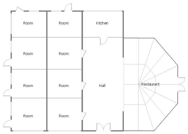 640x456 Air Handler Hvac Plan Design Elements - Double Door Drawing