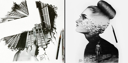 500x247 Design Stack A Blog About Art, Design And Architecture Black - Double Drawing