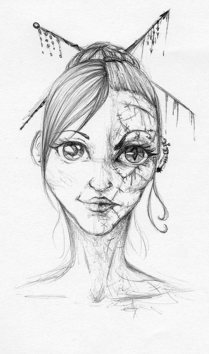 Double Face Drawing at Explore collection of
