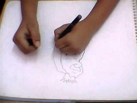480x360 How To Make A Double Side Face Drawing - Double Face Drawing