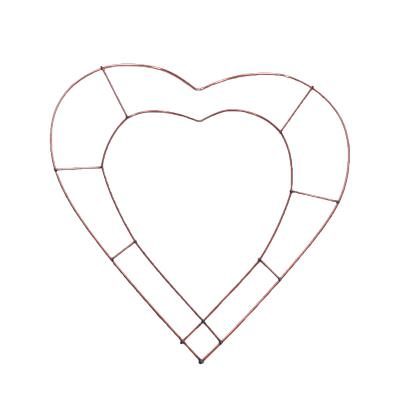 400x400 Double Heart Frame - Double Heart Drawing