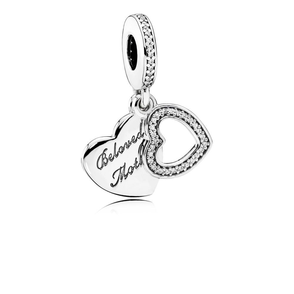 1000x1000 Ebay Pandora Necklace Heart Drawing Designs - Double Heart Drawing