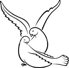 225x224 Dove Bird Drawing - Dove Bird Drawing