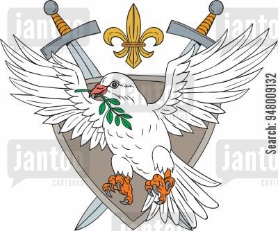 400x333 Rock Dove Cartoons - Dove Cartoon Drawing