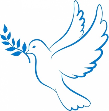 362x368 Dove Free Vector Download - Dove Drawing Commercial