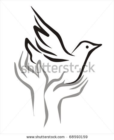 381x470 Pigeon Outline Drawing Dove Bird Sketch Nlli Coloring - Dove Drawing Outline