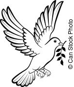 153x179 Huge Collection Of 'line Drawing Dove' Download More Than - Dove Line Drawing