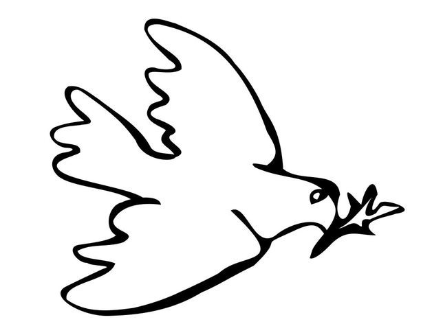 628x472 Picasso Line Drawings Beautiful Pablo Picasso S Peace Dove Line - Dove Line Drawing