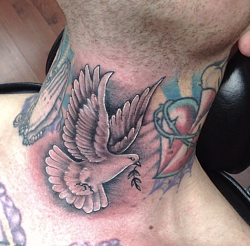 512x503 Cute And Lovely Dove Tattoos For Men And Women - Dove Tattoo Drawing