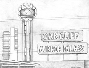 300x232 Dallas Drawing - Downtown Dallas Drawing