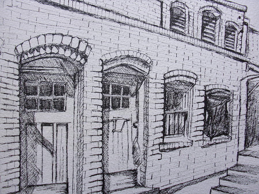 900x675 downtown phoenix building drawing - Downtown Drawing