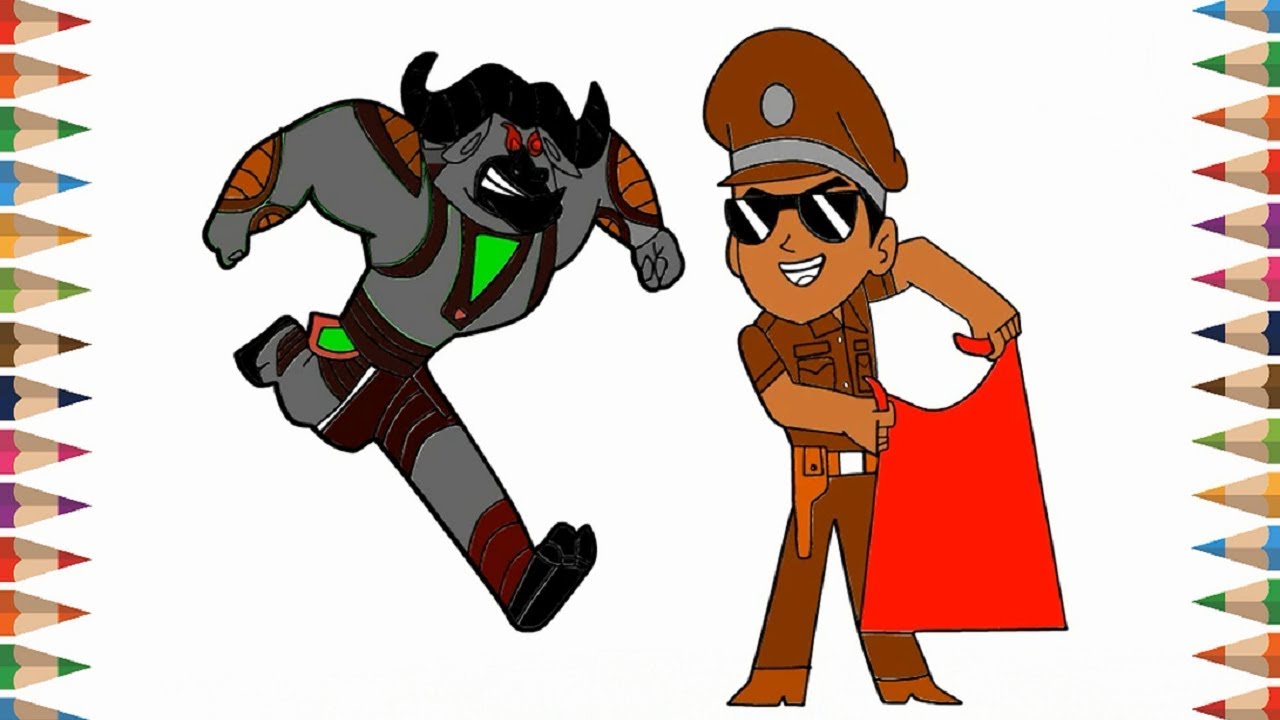 1280x720 police officer vs bull dozer drawing super cop moment - Dozer Drawing