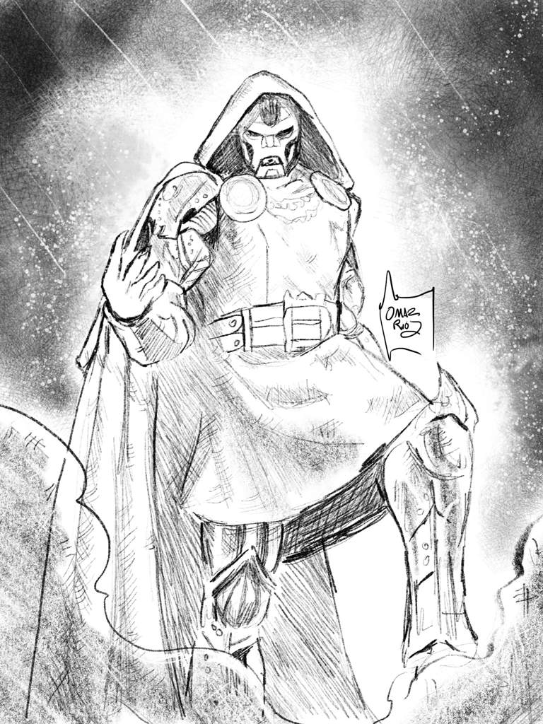 768x1024 Dr Doom Drawing Process Cover Comics Amino - Dr Doom Drawing