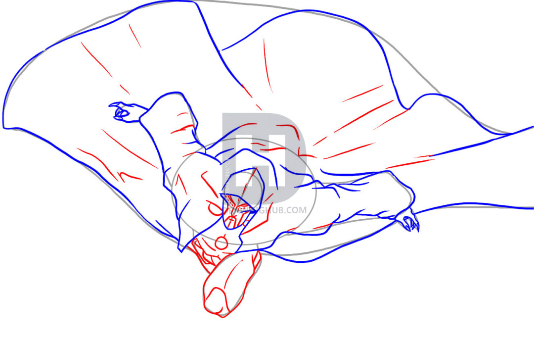 1080x683 How To Draw Dr Doom, Step - Dr Doom Drawing