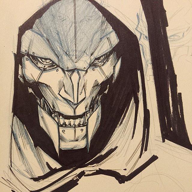 640x640 Cian Tormey On Twitter Dr Doom! - Dr Doom Drawing