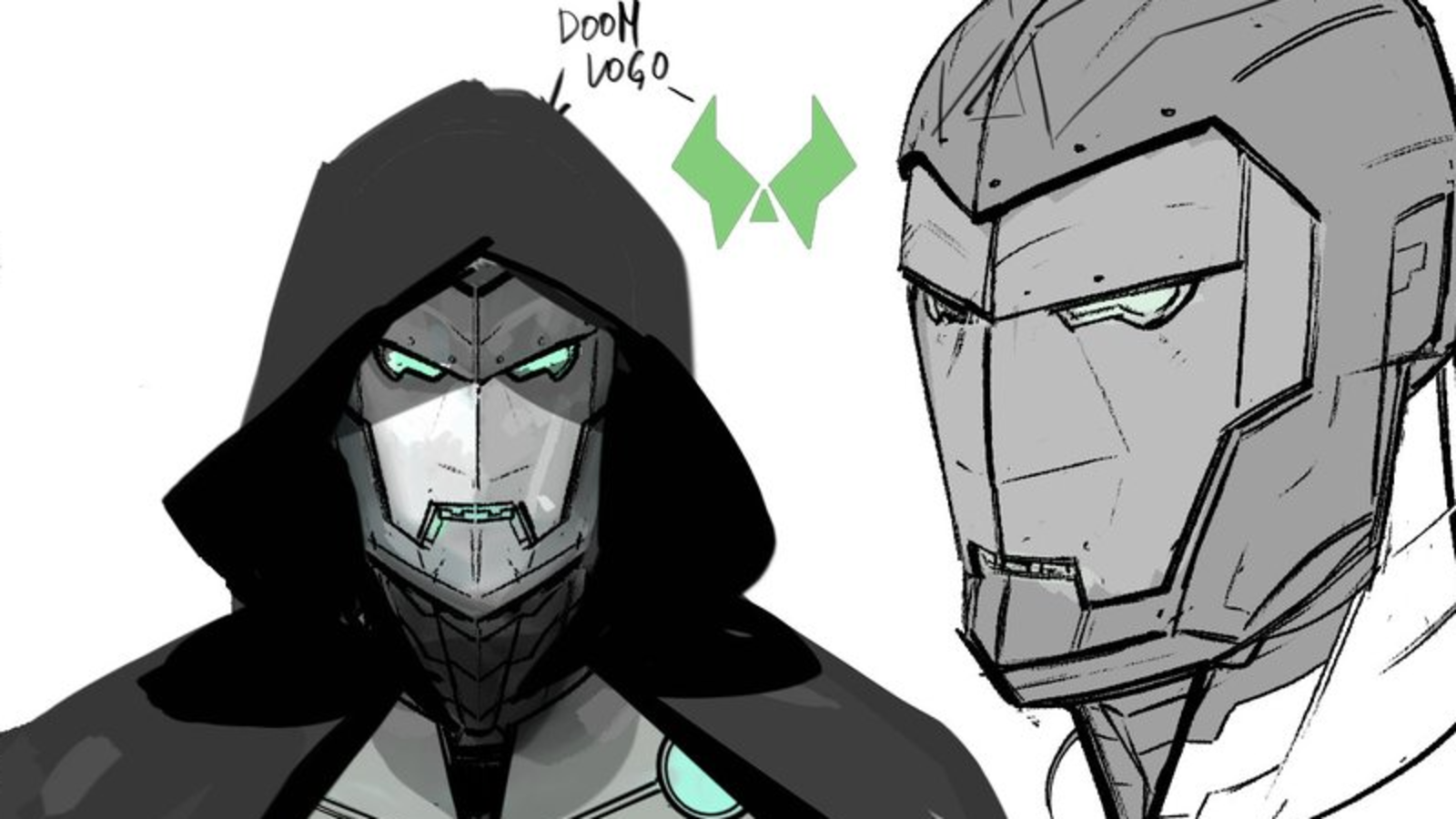 1600x900 Doctor Doom's Iron Man Armor Looks Totally Rad - Dr Doom Drawing