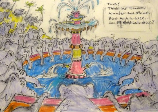 550x391 Geisel - Dr Seuss Drawings