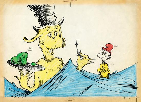 550x398 dennis rae fine art - Dr Seuss Drawings
