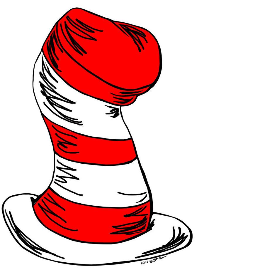870x919 cat in the hat clipart dr suess dr seuss hat, cat hat, dr - Dr Seuss Hat Drawing