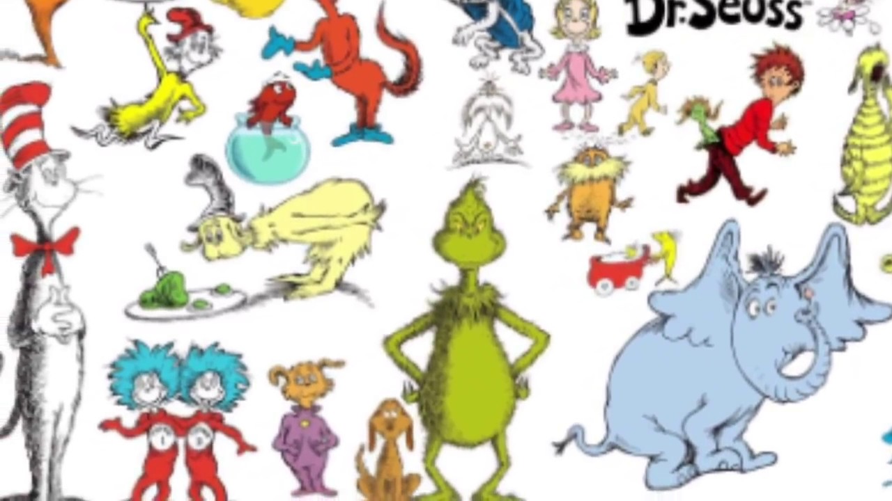 1280x720 How To Draw Animals - Dr Suess Drawings