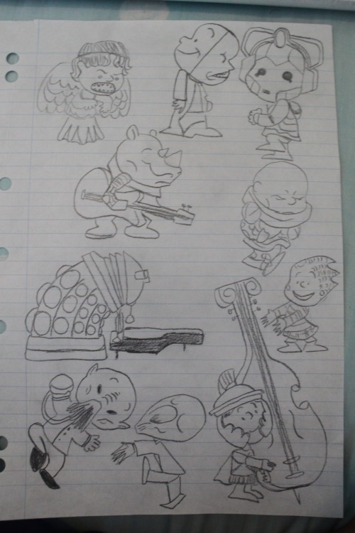500x750 Hermits United My Doctor Who Drawings - Dr Who Drawings
