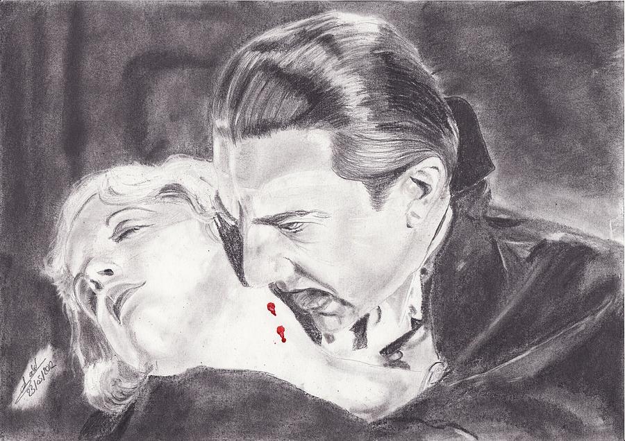 900x636 Dracula Drawing - Dracula Drawing
