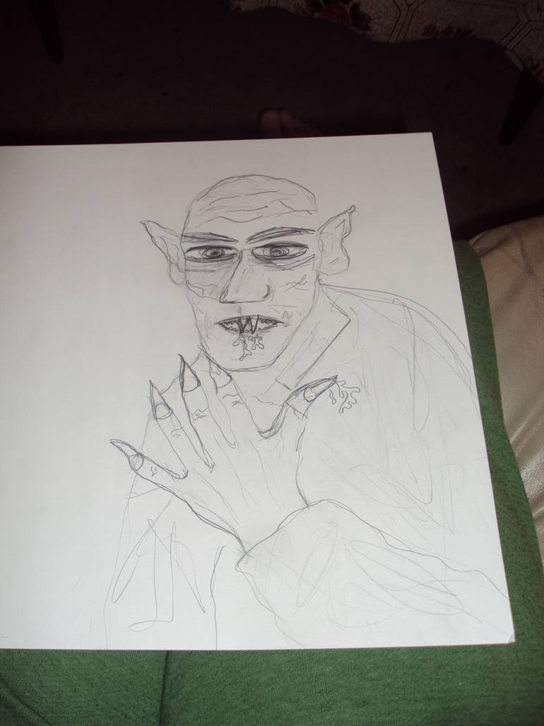770x1027 Dracula Drawing - Dracula Drawing