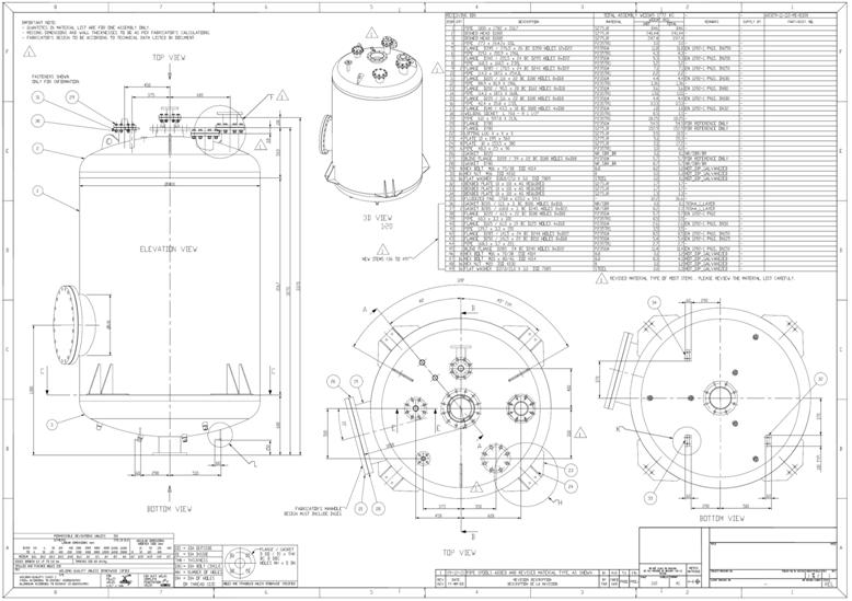 778x549 Mechanical Drafting Drawings Cad Drawings Engineering Services - Drafting Drawing