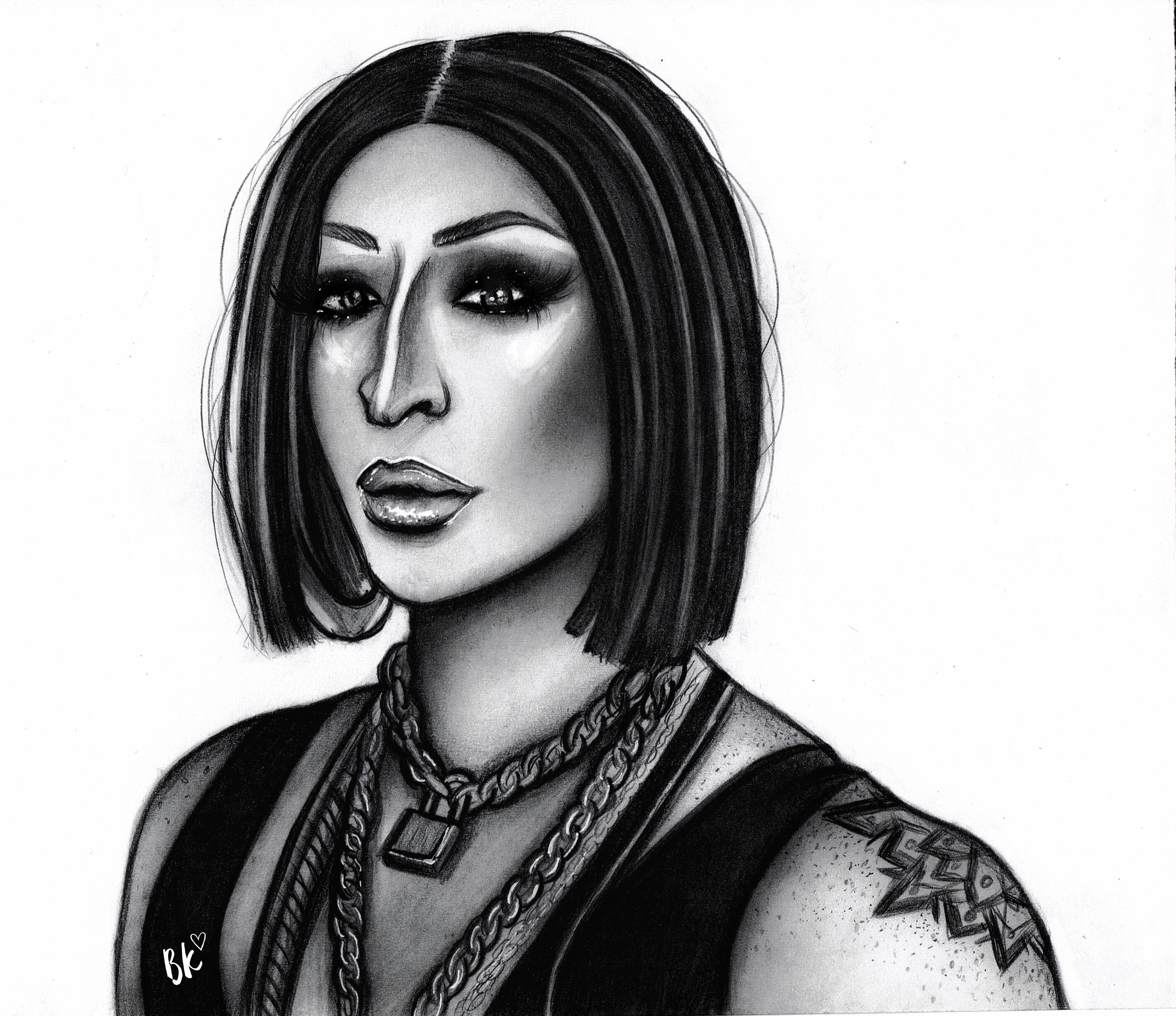 2832x2448 drawing drag to life babette - Drag Drawing