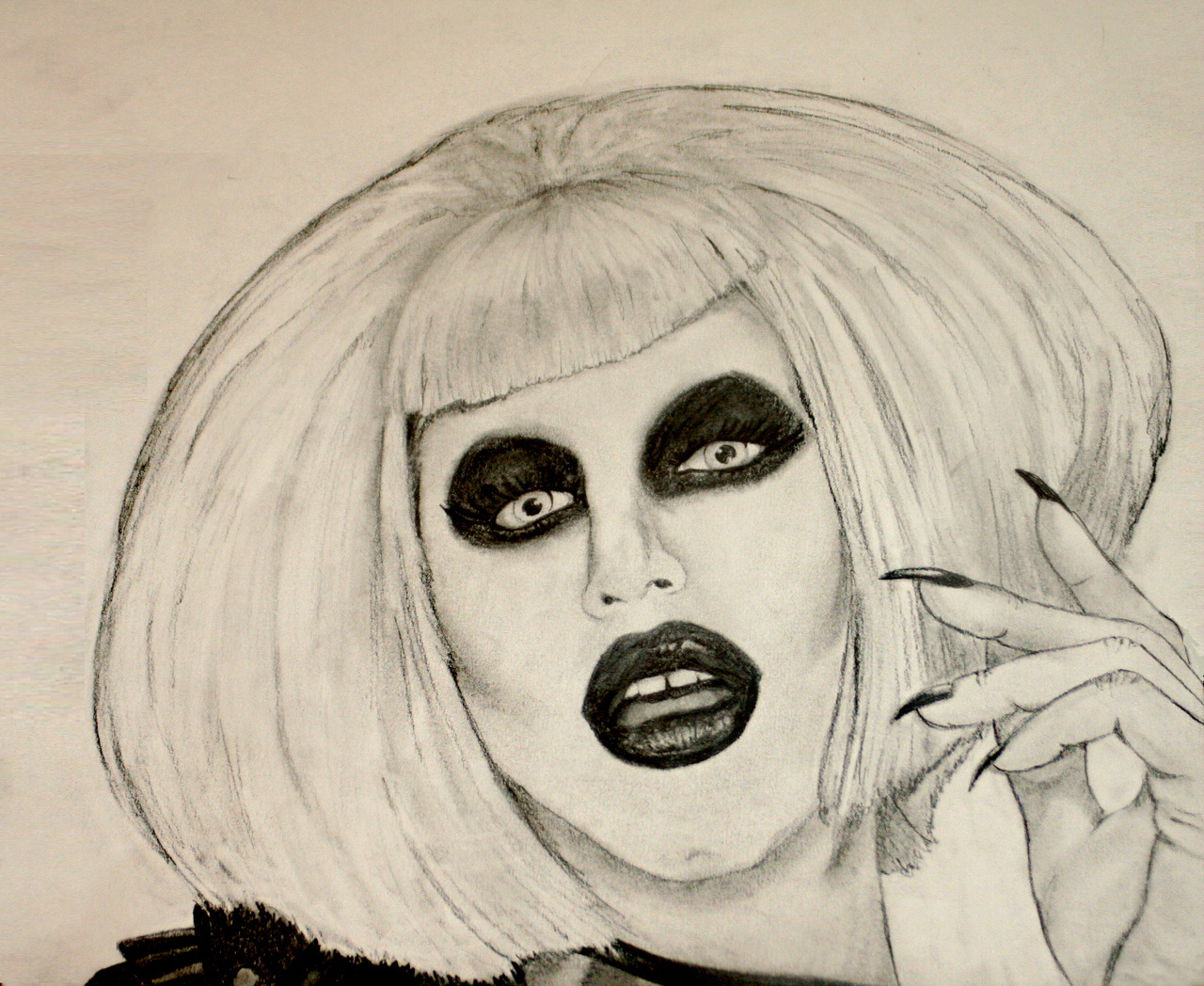 1280x1048 rupaul's drag race beautiful, spooky, and stupid my drawing - Drag Drawing