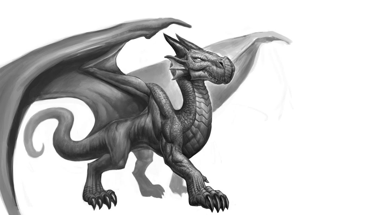 1280x720 How To Draw Dragons - Dragon Anatomy Drawing