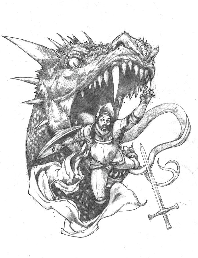 692x900 Dragon Food Drawing - Dragon Art Drawing