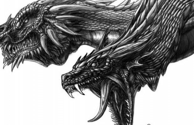 620x400 Awesome Dragons Drawings And Picture Art Of The Mythical Creatures - Dragon Art Drawing