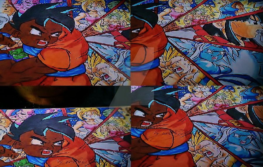 900x572 Dragon Ball Gt Color Draw - Dragon Ball Gt Drawings