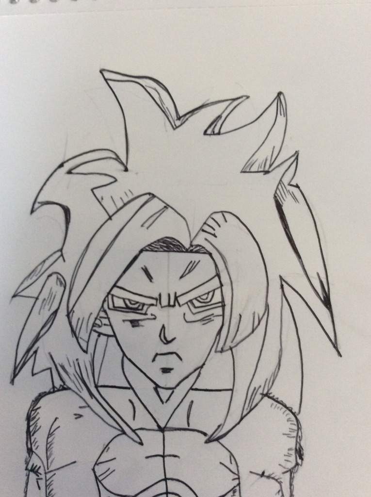 765x1024 My Dragon Ball Gt Goku Drawing Dragonballz Amino - Dragon Ball Gt Drawings
