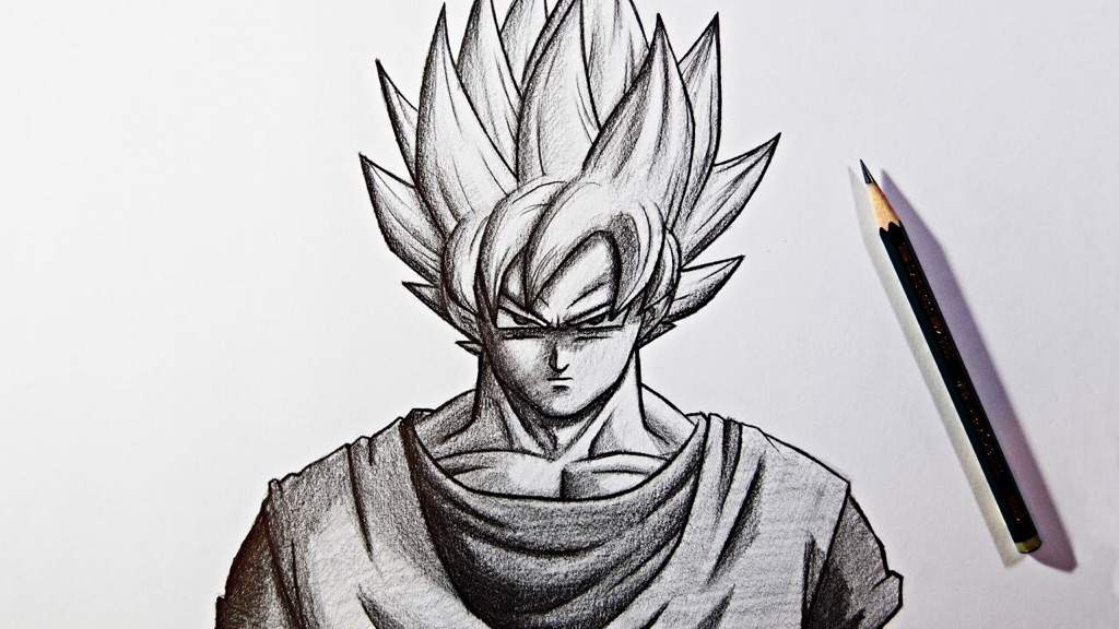 1024x576 Goku Drawing Competition!! Dragonballz Amino - Dragon Ball Z Cartoon Drawing