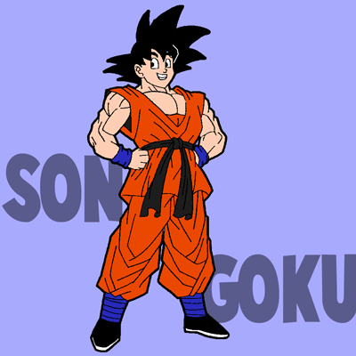 400x400 goku from dragon ball z archives - Dragon Ball Z Cartoon Drawing