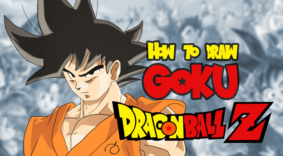 937x518 how to draw goku from dragonball z - Dragon Ball Z Cartoon Drawing
