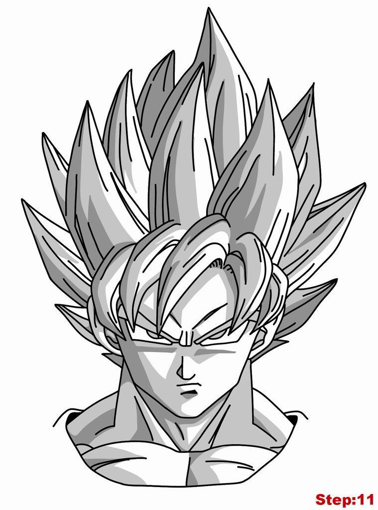 759x1024 draw gokusupersaiyan dragonball dragon ball art dragon - Dragon Ball Z Cartoon Drawing