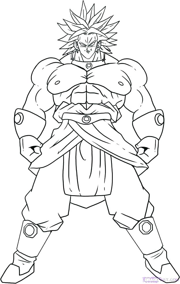 624x985 free printable dragon ball z coloring pages for ball z free - Dragon Ball Z Drawing Games