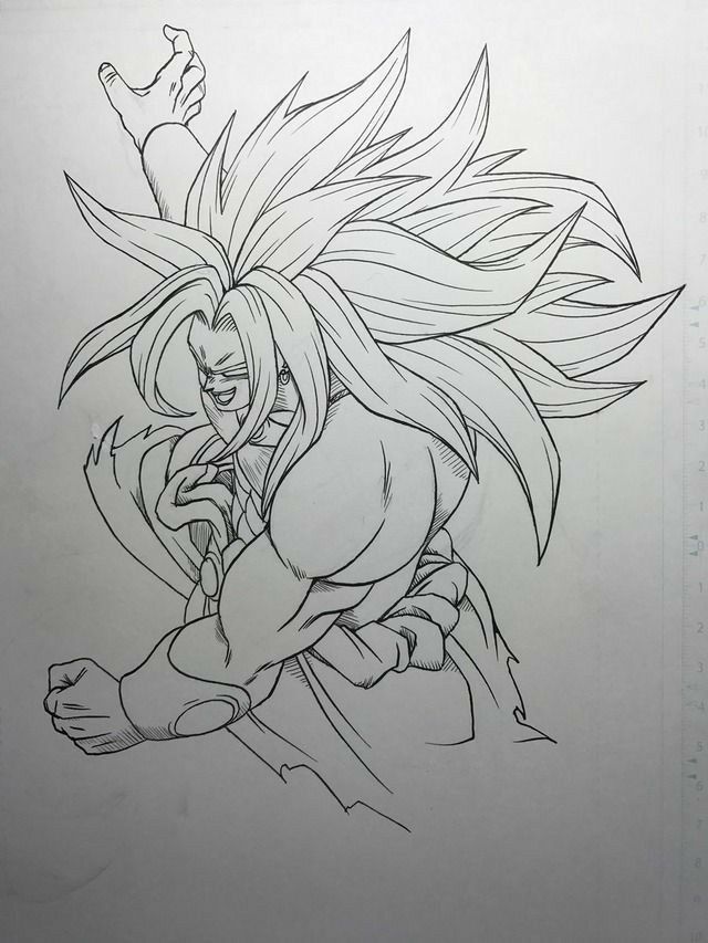 640x853 dragon ball dragon ball, broly god - Dragon Ball Z Drawing Games.