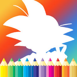 246x246 Coloring Book Education Game For Kids - Dragon Ball Z Drawing Games
