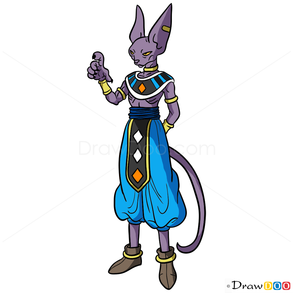 999x1000 how to draw beerus, dragon ball z - Dragon Ball Z Drawing Pictures