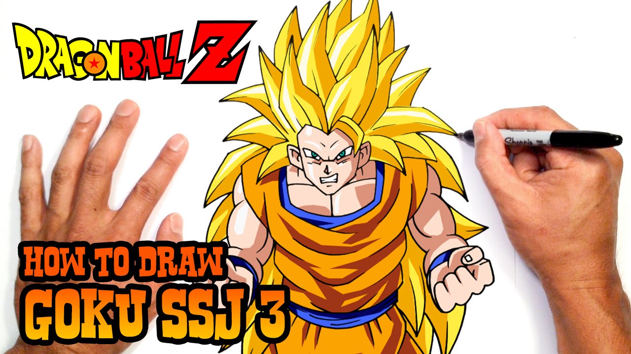 1280x720 How To Draw Goku Ssj Dragon Ball Z - Dragon Ball Z Goku Drawing