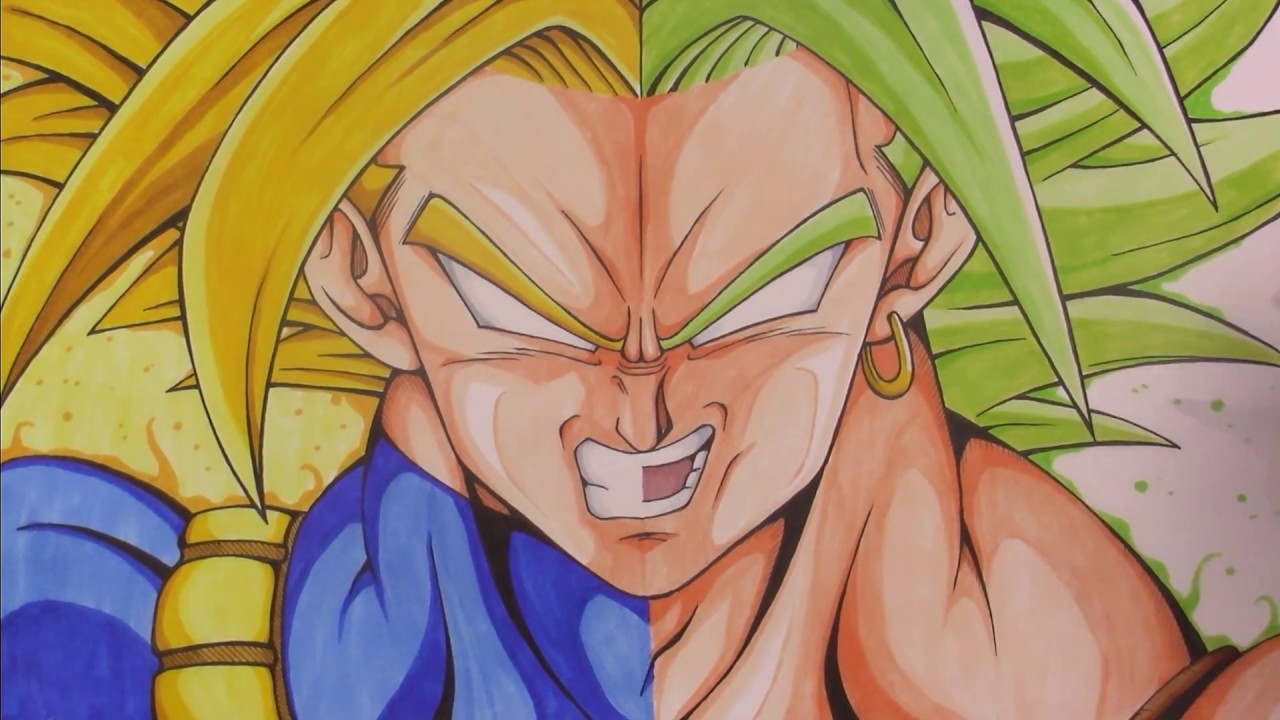 1280x720 drawing future trunks broly dragonball z tolgart - Dragon Ball Z Trunks Drawing