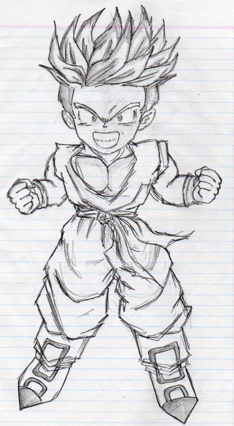 Dragon Ball Z Trunks Drawing At Paintingvalley Com Explore Collection Of Dragon Ball Z Trunks Drawing